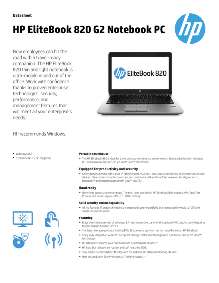 HP L8U11ET Datasheet HP L8U11ET Datasheet