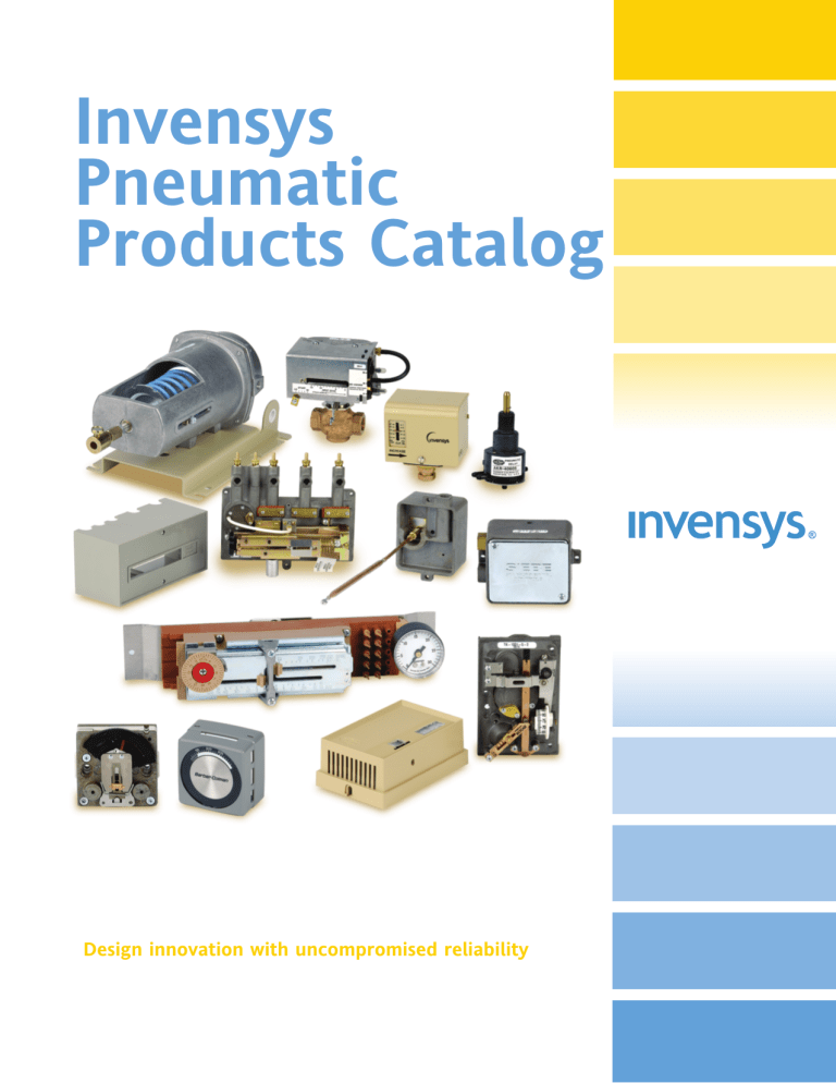 Invensys Pneumatic Products Catalog Invensys Pneumatic Products Catalog