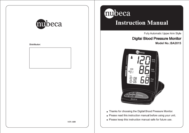 User Manual - Nu User Manual - Nu