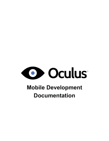 Mobile Development Documentation Mobile Development Documentation