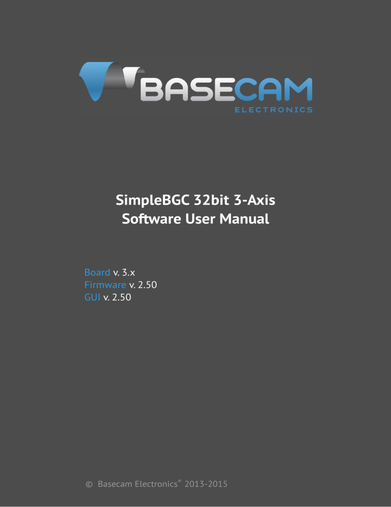 2.50 - BaseCam Electronics 2.50 - BaseCam Electronics