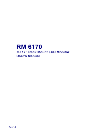 Acnodes RM-6170 User manual | Manualzz