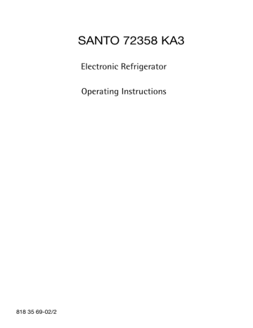AEG S75578KG3 User's manual AEG S75578KG3 User's manual