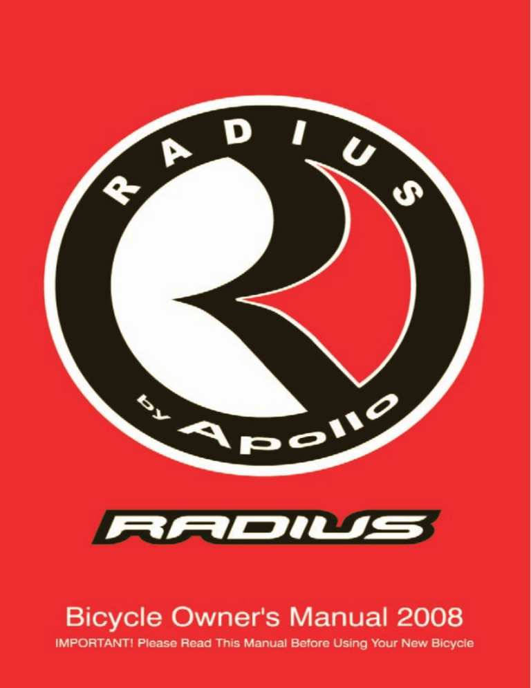 Apollo Radius User manual Apollo Radius User manual