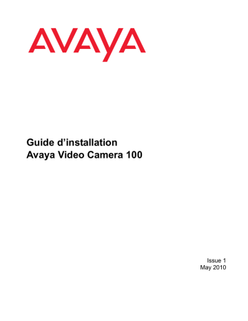 Avaya Camera 100 Installation Guide | Manualzz