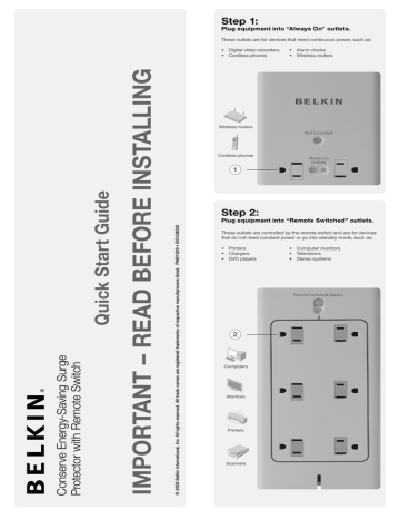 Belkin BG108000-04 User's Manual | Manualzz Belkin BG108000-04 User's Manual | Manualzz