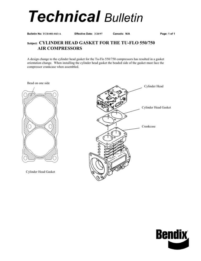 BENDIX TCH-001-043 User manual BENDIX TCH-001-043 User manual