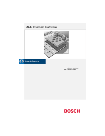 Bosch Appliances Home Security System LBB 3573 User manual | Manualzz