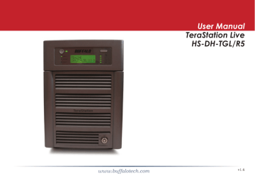 Buffalo Technology HS-DH-TGL/R5 User manual | Manualzz Buffalo Technology HS-DH-TGL/R5 User manual | Manualzz