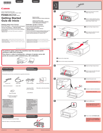 Canon Mg3120 User's manual Canon Mg3120 User's manual