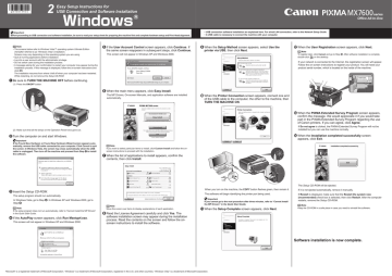Canon PIXMA MX7600 Instructions Canon PIXMA MX7600 Instructions