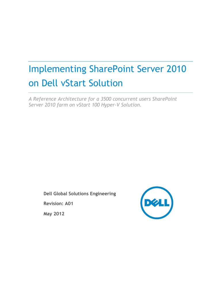 Dell Micrsoft Hyper-V Server 2008 User manual Dell Micrsoft Hyper-V Server 2008 User manual