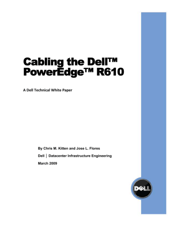 Dell R610 White Paper | Manualzz Dell R610 White Paper | Manualzz
