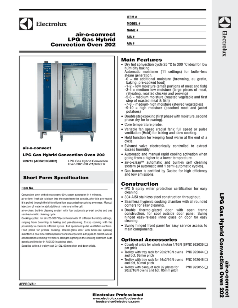 Electrolux 202 User manual Electrolux 202 User manual