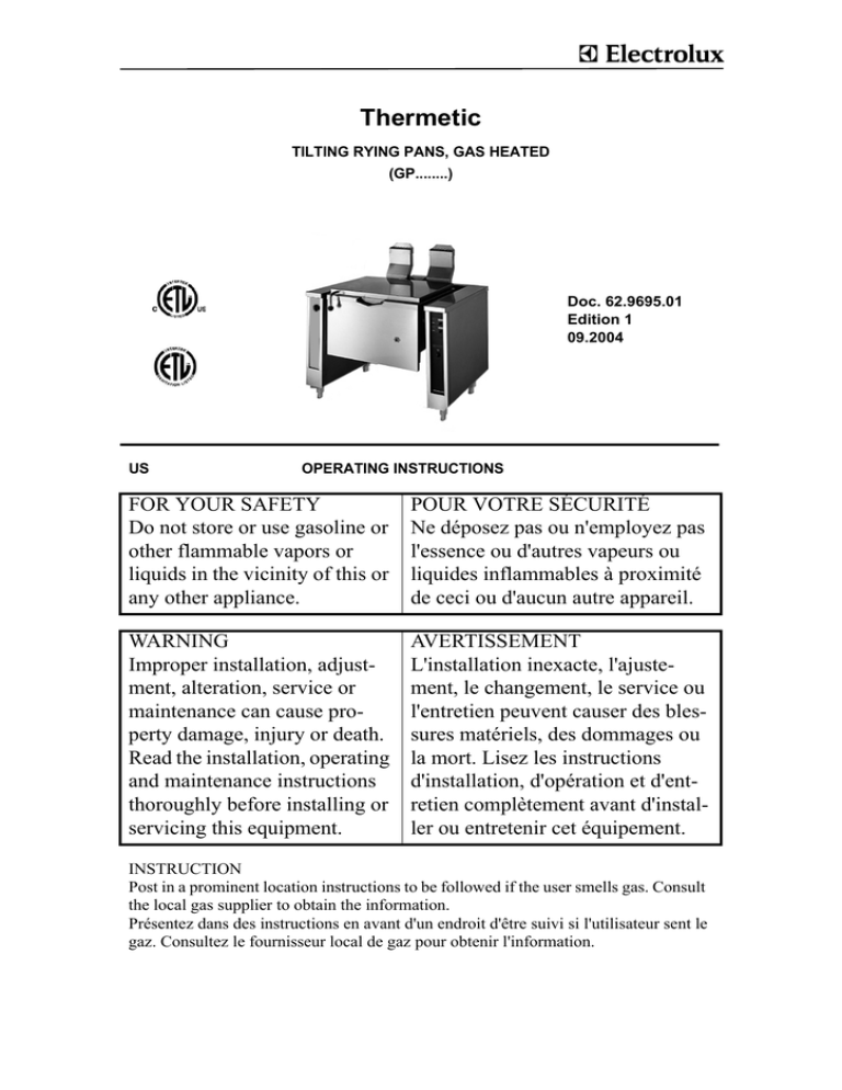 Electrolux 583398 User manual Electrolux 583398 User manual