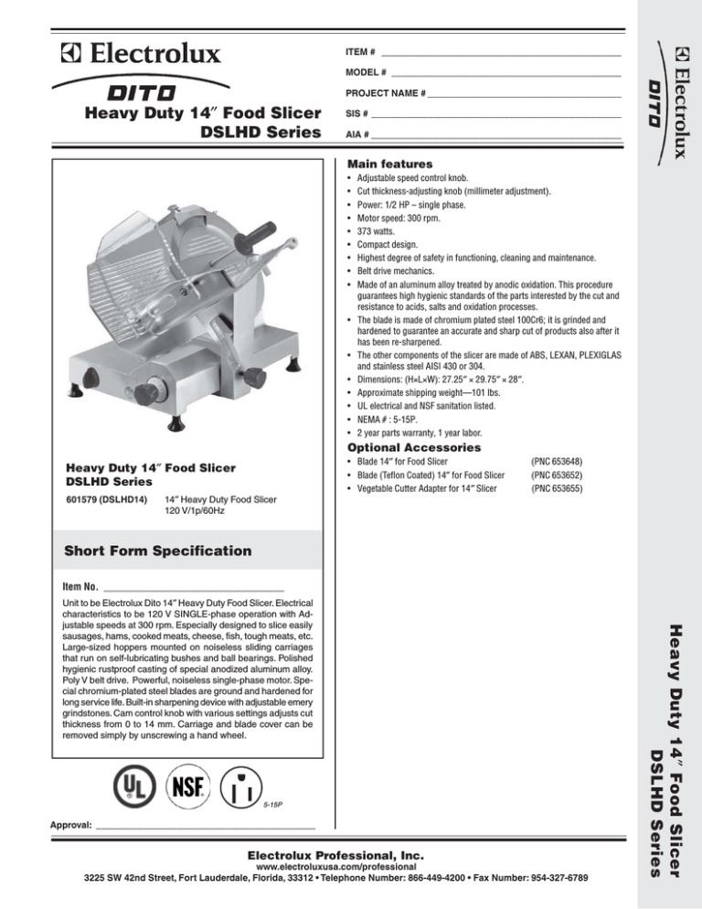 Electrolux Dito 601579 User manual Electrolux Dito 601579 User manual