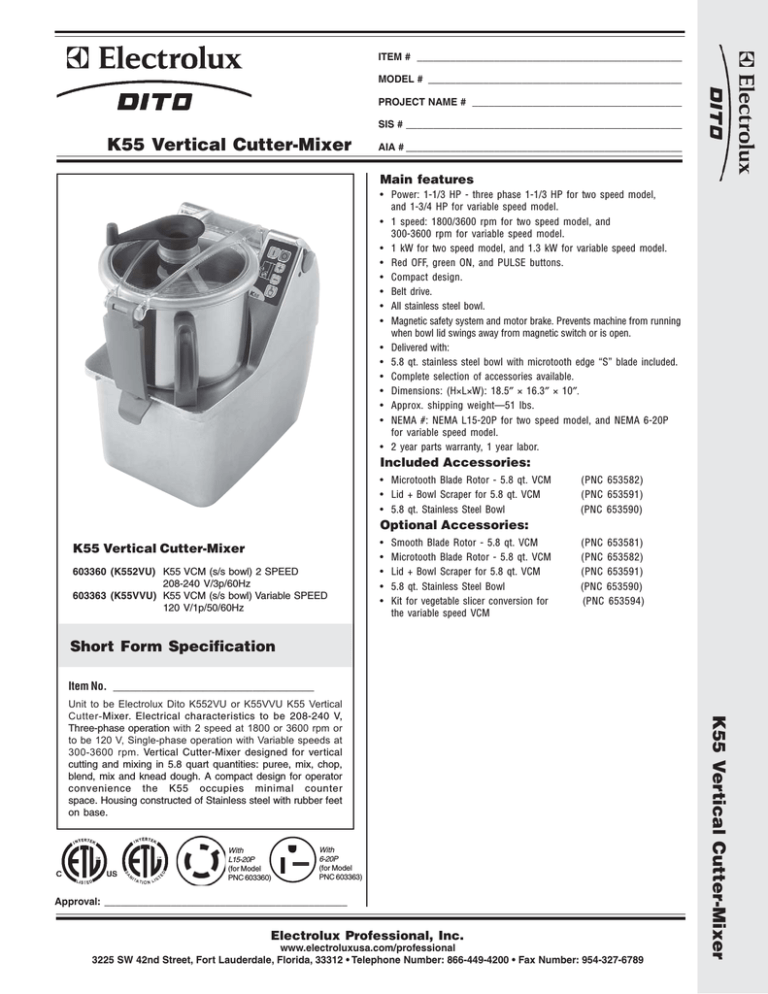 Electrolux Dito 603360 User manual Electrolux Dito 603360 User manual