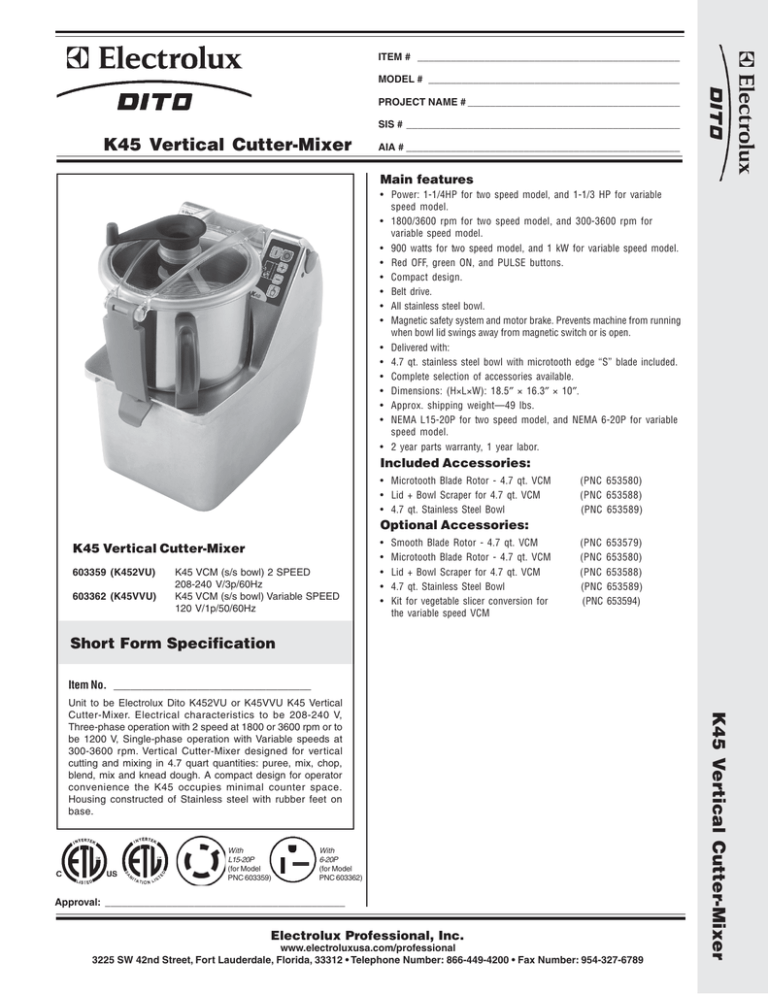Electrolux Dito 603362 User manual Electrolux Dito 603362 User manual