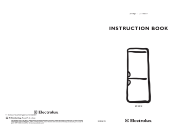 Electrolux ER 7521 B User's manual Electrolux ER 7521 B User's manual