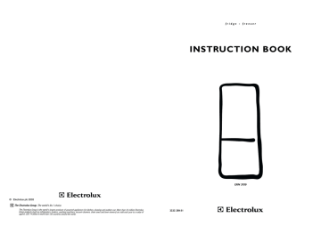 Electrolux ERN 2930 User's manual Electrolux ERN 2930 User's manual