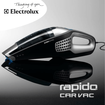 Electrolux ZB412C-2, RAPIDO CAR VAC Owner's manual Electrolux ZB412C-2, RAPIDO CAR VAC Owner's manual