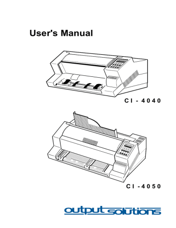 Epson C I - 4 0 4 0 User's Manual | Manualzz Epson C I - 4 0 4 0 User's Manual | Manualzz