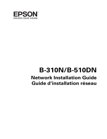 Epson B-310N Network Guide | Manualzz Epson B-310N Network Guide | Manualzz