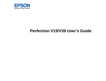 Epson V19 User's Guide | Manualzz