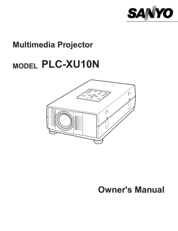 Fisher PLC-XU10N Owner's Manual | Manualzz Fisher PLC-XU10N Owner's Manual | Manualzz