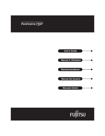 Fujitsu PenCentra 130 User's Guide | Manualzz