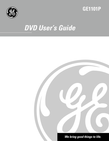GE 1101P User's Manual | Manualzz