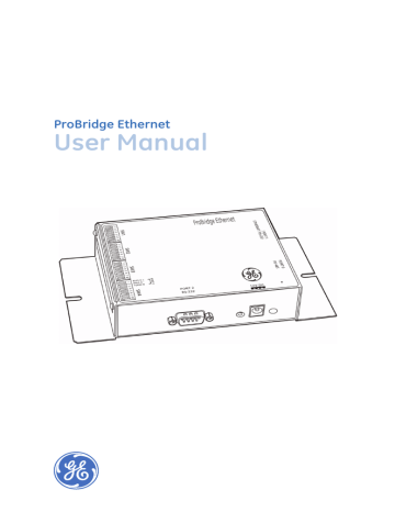 GE ProBridge PBe User manual | Manualzz GE ProBridge PBe User manual | Manualzz