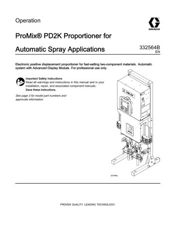 Graco 332564B User's Manual | Manualzz Graco 332564B User's Manual | Manualzz