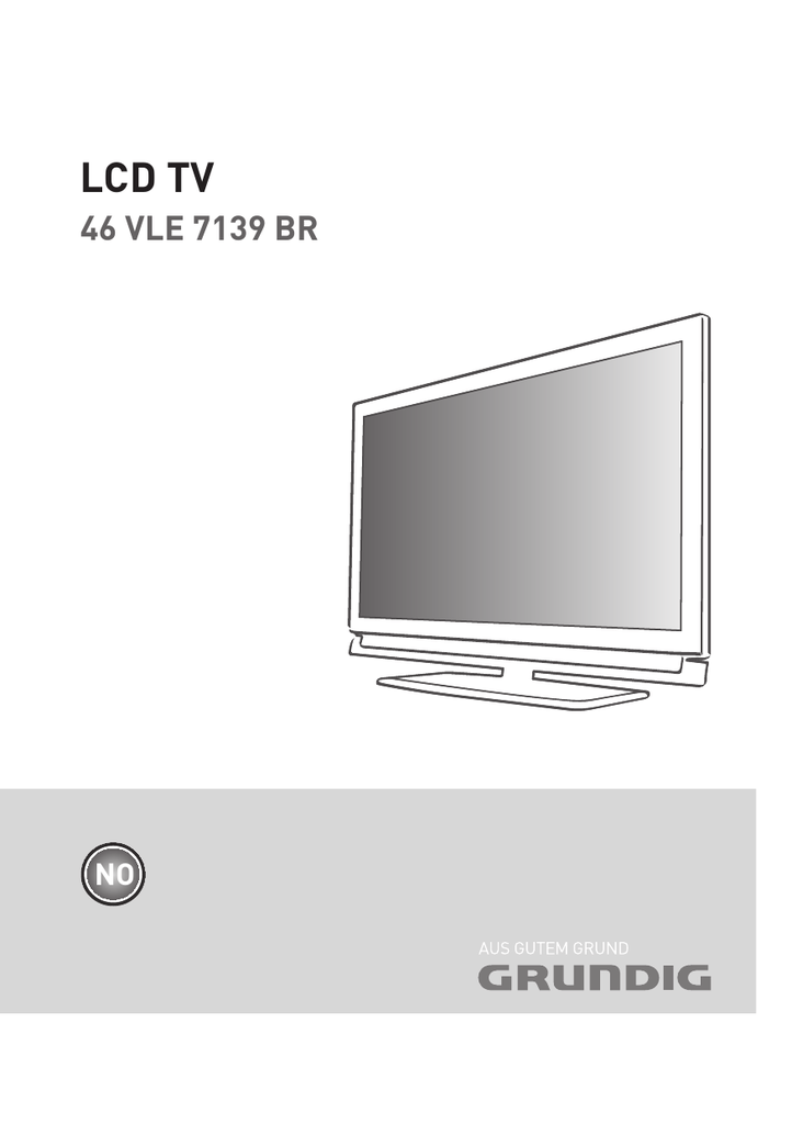 Grundig Lcd Tv Vle Br User S Manual Manualzz