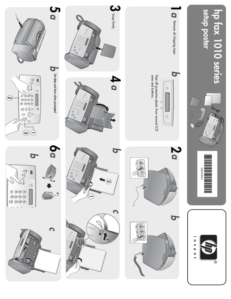 HP 1010 Fax Installation guide HP 1010 Fax Installation guide