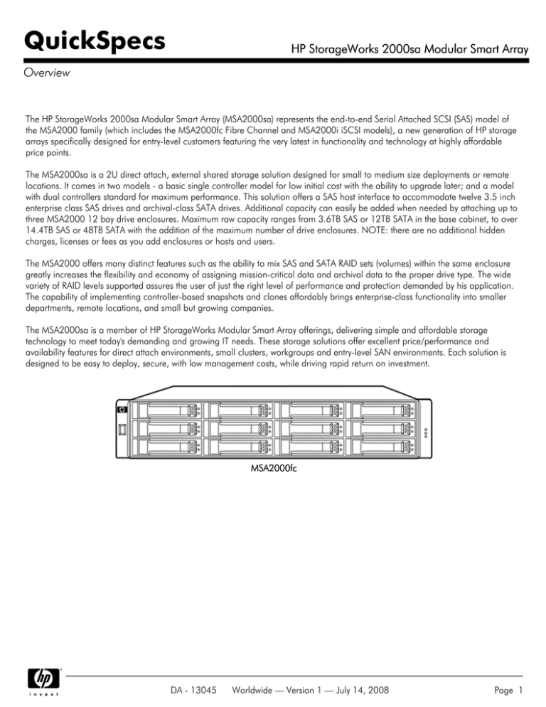 HP 2000sa User manual HP 2000sa User manual