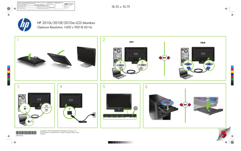 HP 2010i Installation guide HP 2010i Installation guide