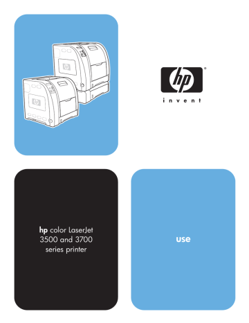 HP 3500 User's manual HP 3500 User's manual