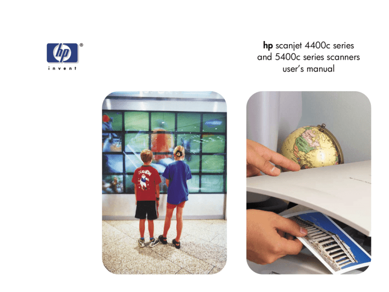 HP 4400C User's manual HP 4400C User's manual