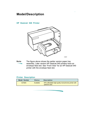 HP 540 User's manual HP 540 User's manual