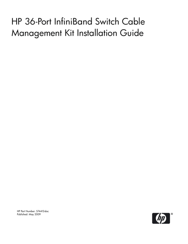 HP 574412-DOC User manual HP 574412-DOC User manual