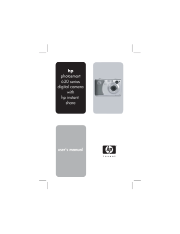 HP PhotoSmart 630 Series, Q2224A#ABA, 630 series User manual HP PhotoSmart 630 Series, Q2224A#ABA, 630 series User manual