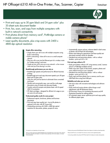 HP 6310 User's manual HP 6310 User's manual