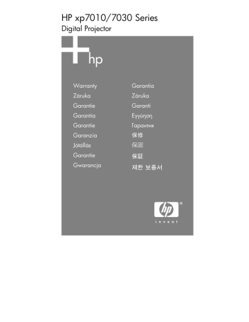 HP 7030 User's manual HP 7030 User's manual