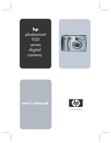 HP 930 Series User's manual HP 930 Series User's manual