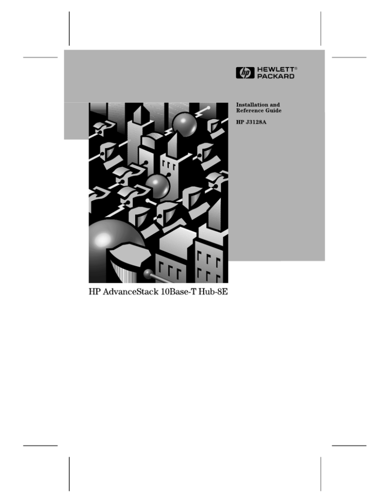 HP 100BaseT Installation guide HP 100BaseT Installation guide