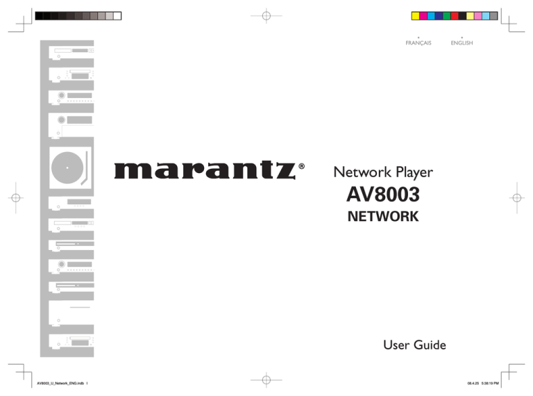 HP AV8003 User's manual HP AV8003 User's manual