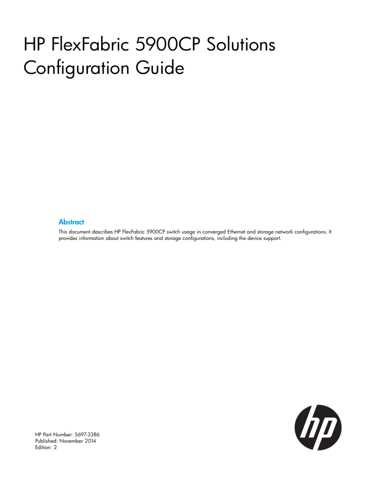 HP B-Series Remote Replication Solutions User manual HP B-Series Remote Replication Solutions User manual