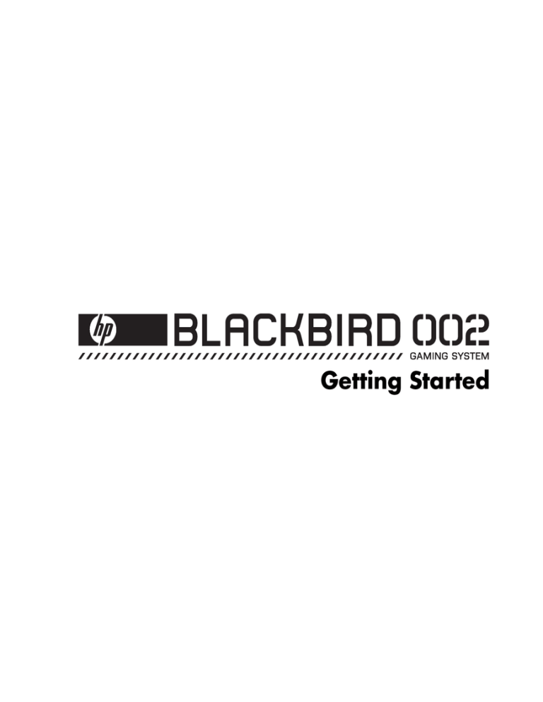 HP 002-01A Quick start guide HP 002-01A Quick start guide