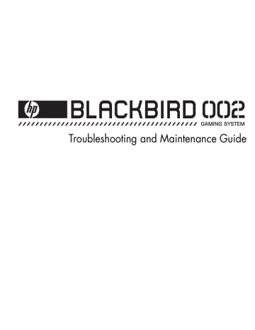 HP 002-01A Troubleshooting guide HP 002-01A Troubleshooting guide
